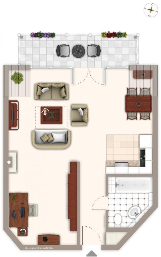Arkonablick 33 Meerblick Premium Loft Villa Breege Dış mekan fotoğraf
